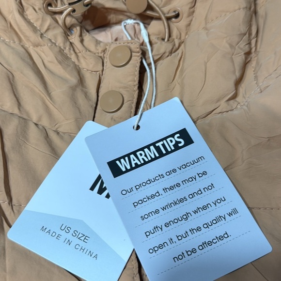 NWT  Free People Dupe Puffer Jacket Size M - Picture 4 of 4